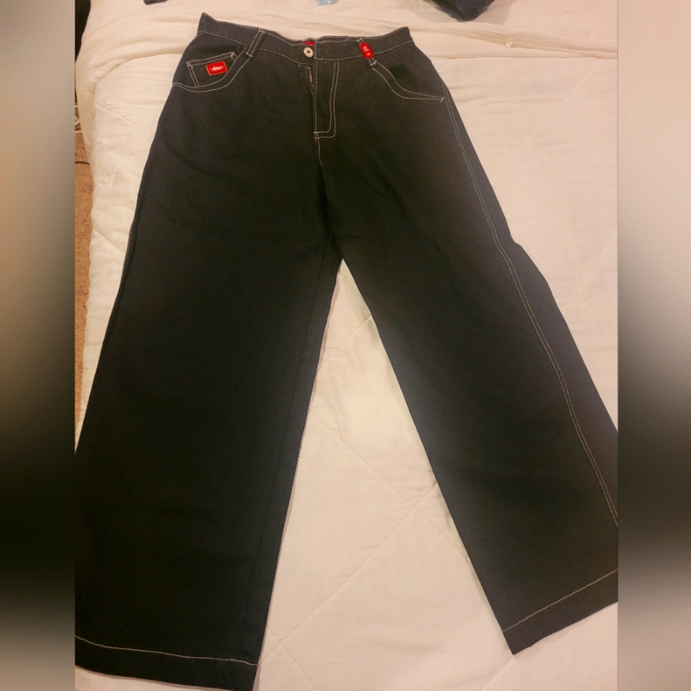 JNCO  classic wide leg jeans - black